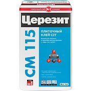 CM 115. Клей для мрамора и мозайки белый, 25 кг. Церезит