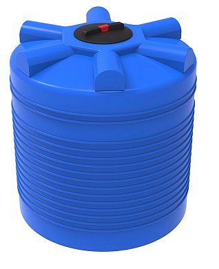 Емкость ЭВЛ 2000 л&nbsp;&nbsp;синяя (вертикальная)