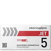 JET 5. Шпатлевка полимерная выравнивающая, 25кг. Danogips