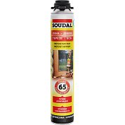 ОКНА-ДВЕРИ 65. Монтажная пена для любых отделочных и общестроительных работ, 820 мл. SOUDAL