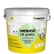 Vetonit LR PASTA BRILLIANT. Шпаклевка суперфинишная под окраску, 18кг