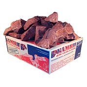 Камень Малиновый кварцит колотый&nbsp;&nbsp;(коробка 20 кг)