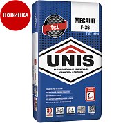 MEGALIT F-36. Высокопрочный цементный ровнитель для пола, 25 кг. Unis