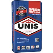 ГОРИЗОНТ УНИВЕРСАЛЬНЫЙ. Быстротвердеющий армированный наливной пол, 20кг. Unis
