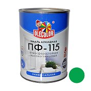 Эмаль алк. ПФ-115 Зеленое яблоко&nbsp;&nbsp;1,8кг "Олеколор" 