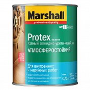 Лак Яхтный глянц.  PROTEX  0,75л Маршал