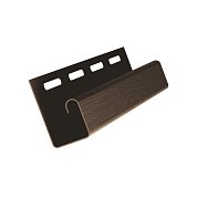J - профиль универсальный 7/8" Я-ФАСАД&nbsp;&nbsp;3,0 м темный дуб&nbsp;&nbsp;GL&nbsp;&nbsp; 