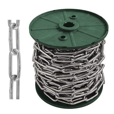 Цепь сварная длиннозвенная, оц. LLC&nbsp;&nbsp;2