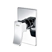 Смеситель Aller д/душа со встраиваем. системой монтажа, хром&nbsp;&nbsp;WasserKRAFT