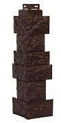 Наружний угол "FineBer" Камень дикий коричневый 0,5м 