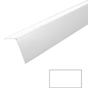Уголок ПВХ белый арочный&nbsp;&nbsp;20*12мм&nbsp;&nbsp;2,7м 