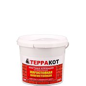 МАСТИКА КЛЕЯЩАЯ УНИВЕРСАЛЬНАЯ. Жаростойкая влагостойкая, 1,5 кг. "Терракот"