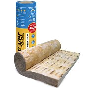 Изовер ТЕПЛАЯ КРЫША СТРОНГ 100 мм. Утеплитель, 5м2, 1 длинная плита 1220х4100 мм в рулоне.