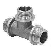 Тройник наруж. резьба 1/2"х1/2"х1/2"никелированный AQUALINK