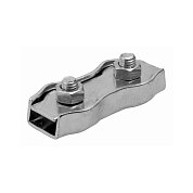 Соединитель троса двойной&nbsp;&nbsp;4мм duplex