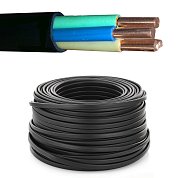 Кабель медный силовой ВВГнг-LS 4*4 плоский ГОСТ (Энергокабель) 