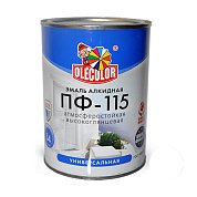 Эмаль алк. ПФ-115 Белая&nbsp;&nbsp;0,5кг "Олеколор" 