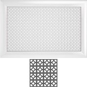 Экран радиатора&nbsp;&nbsp;Белая Романик "ЭФЕС" (0,6*0,6)