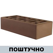Кирпич Коричневый облицовочный (одинарный) г.Старый Оскол ГОСТ&nbsp;&nbsp;с фаской ШТУЧНО